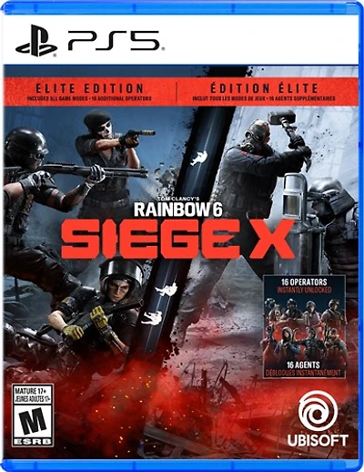 Tom Clancy's Rainbow Six Siege X