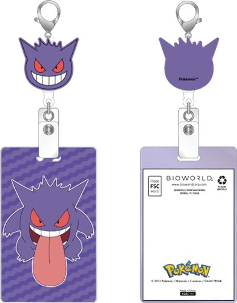 Pokemon Gengar ID Holder