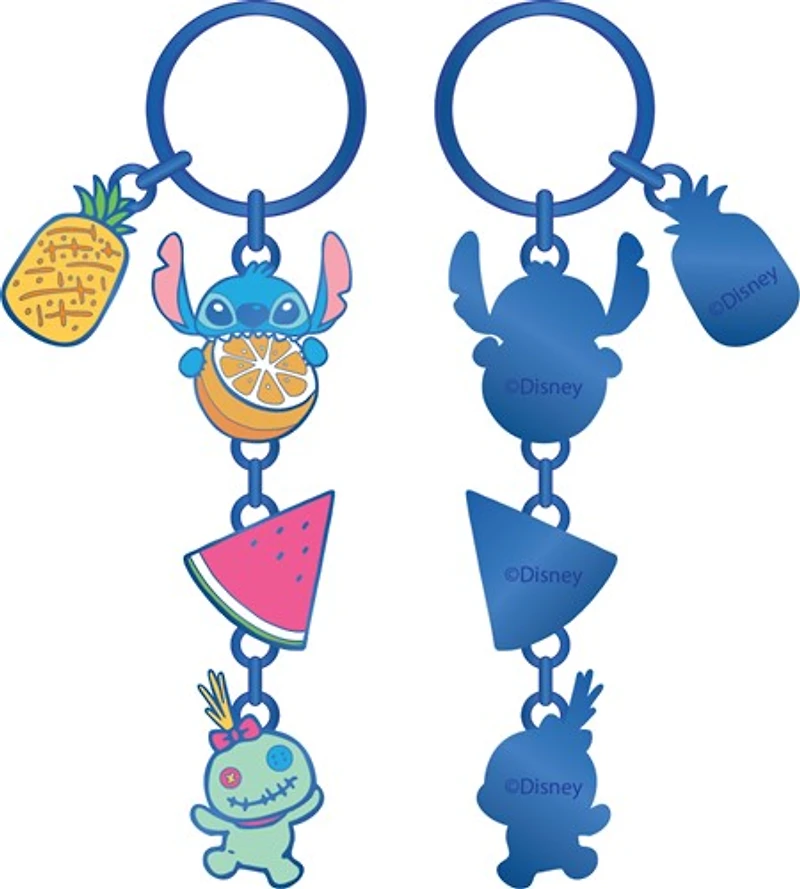 Lilo and Stitch Charms Keychain 