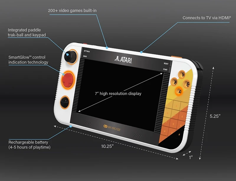 Atari Gamestation Go Portable Console 