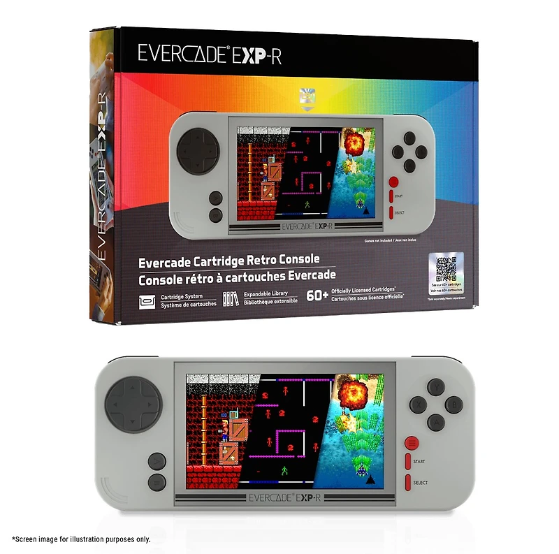 Evercade EXP-R Solo Retro Gaming Handheld Console 