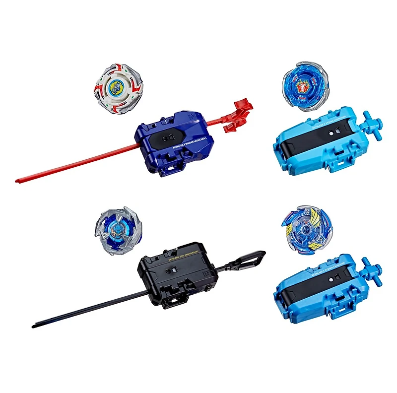 Beyblade X 25th Anniversary 4-Piece Set - Collectibles - Multicolor