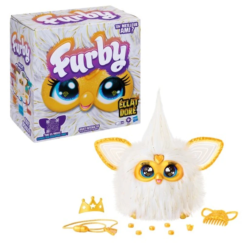 Furby Gold Glam Exclusive Interactive Figure 