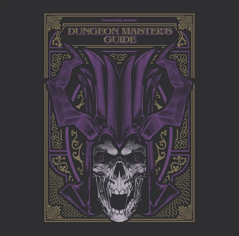 T-shirt noir Donjons et Dragons : Guide du Maître du Donjon