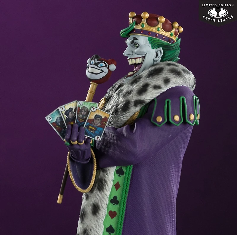 DC Direct The Joker by Ed McGuinness (Joker Purple Craze) 1:10 Scale Resin Statue Limited Edition