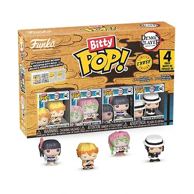 Bitty POP! Demon Slayer 4-Pack Series