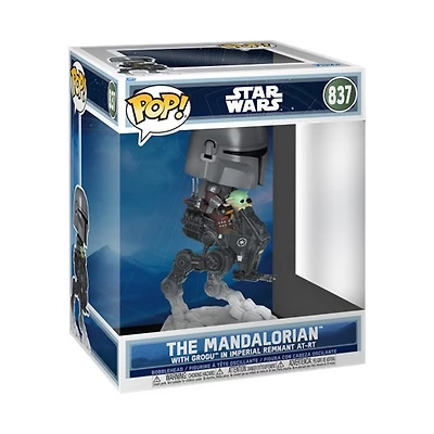 POP Rides! The Mandalorian with Grogu in Imperial Remnant AT-RT