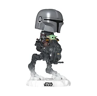 POP Rides! The Mandalorian with Grogu in Imperial Remnant AT-RT