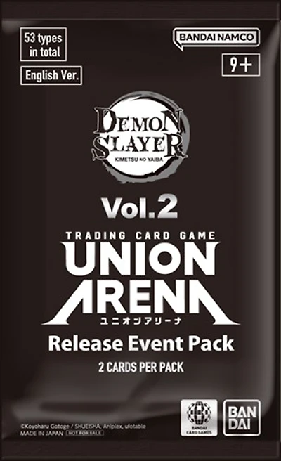 Union Arena: Kimetsu No Yaiba (Demon Slayer) Vol 2