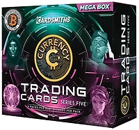 Cardsmith Currency Trading Cards Series 5 Mega Box (8 Packs)