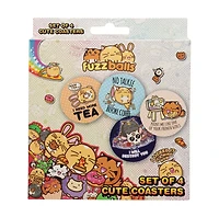 Fuzzballs Coaster 4-Pack