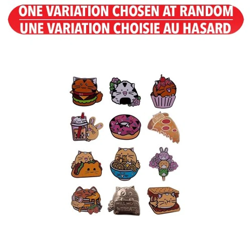Fuzzballs - Mystery Box Of 12 Pins – One Variation Chosen at Random