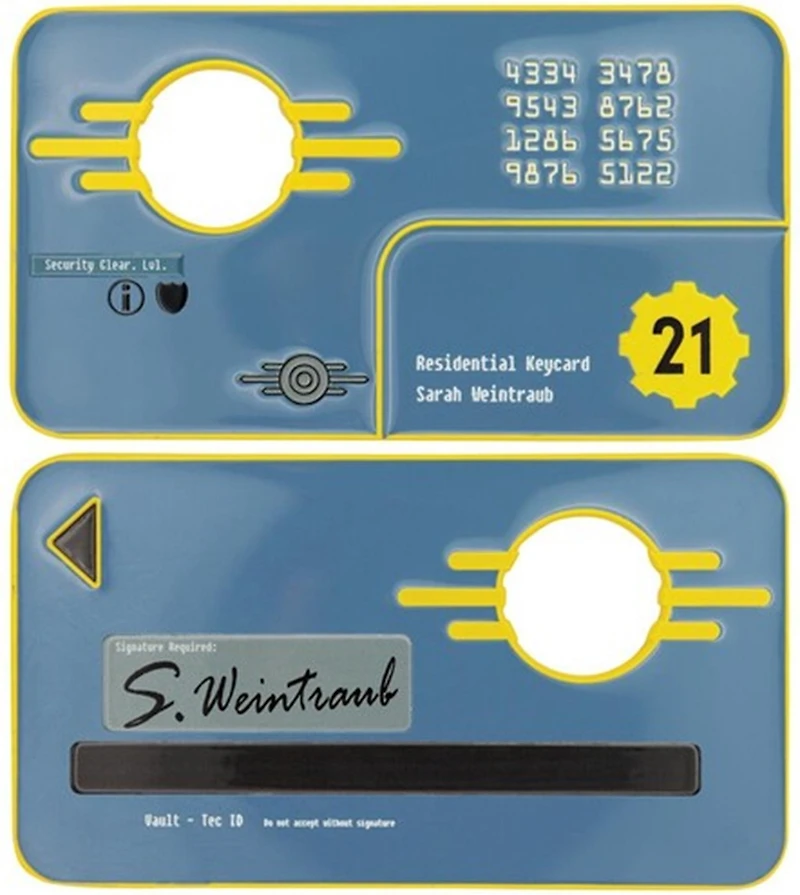 Fallout: New Vegas - Limited Edition Replica - Vault 21 Security Keycard