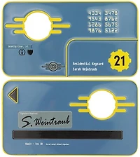 Fallout: New Vegas - Limited Edition Replica - Vault 21 Security Keycard