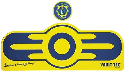 Fallout - XL Desk Pad & Coaster Set - Vault-Tec