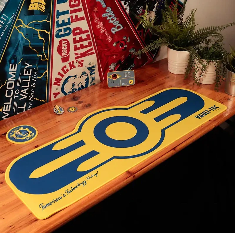 Fallout - XL Desk Pad & Coaster Set - Vault-Tec