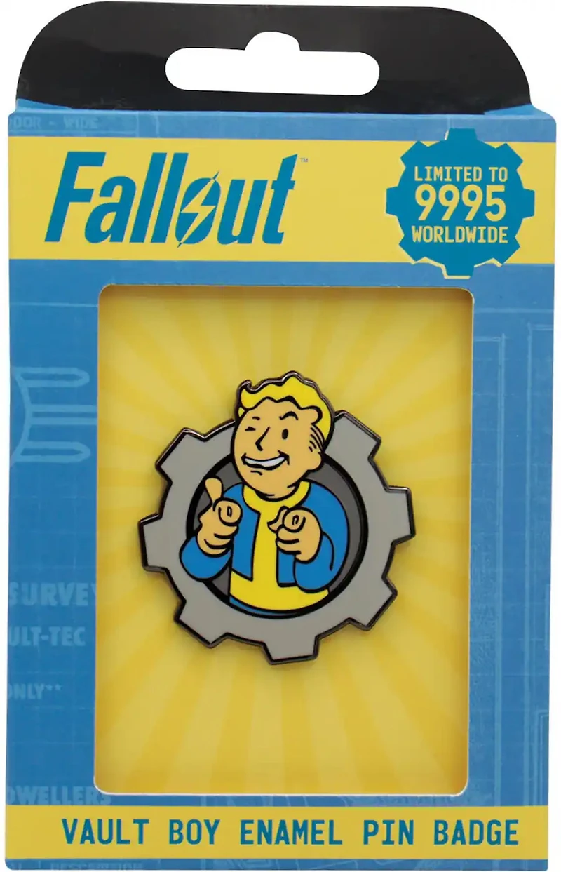 Fallout - Limited Edition Pin Badge - Charisma Boy