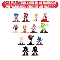 Jada Sonic Nano Metalfigs Blind Bag – Single Die-Cast Figure Assortment  – One Variation Chosen at Random