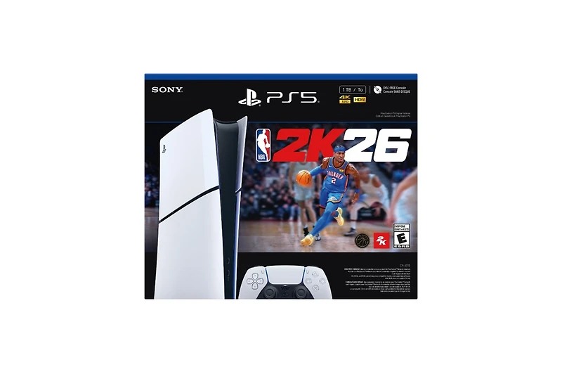 PlayStation 5 Digital Edition – NBA 2K26 Bundle (model group -slim) 