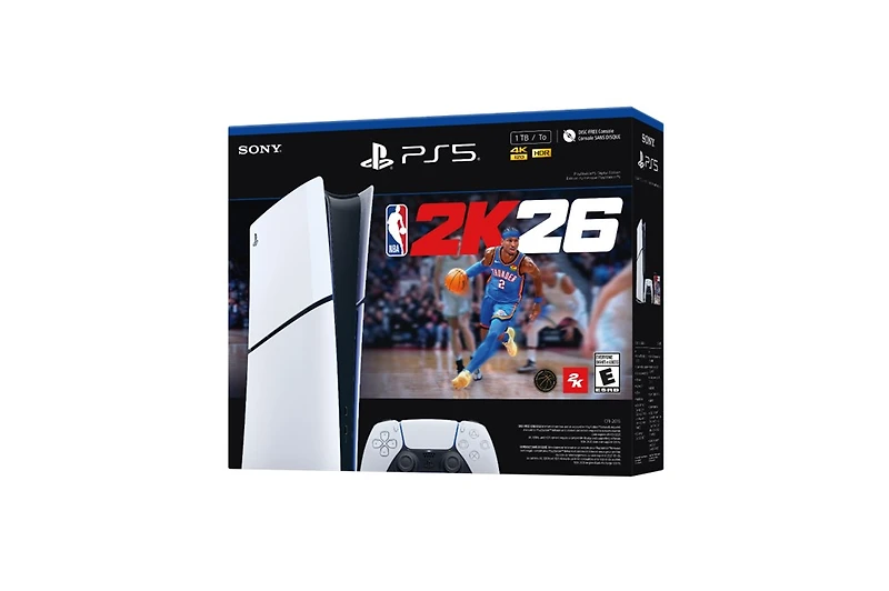 PlayStation 5 Digital Edition – NBA 2K26 Bundle (model group -slim) 