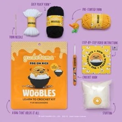 Gudetama™ Egg on Rice Crochet Kit 