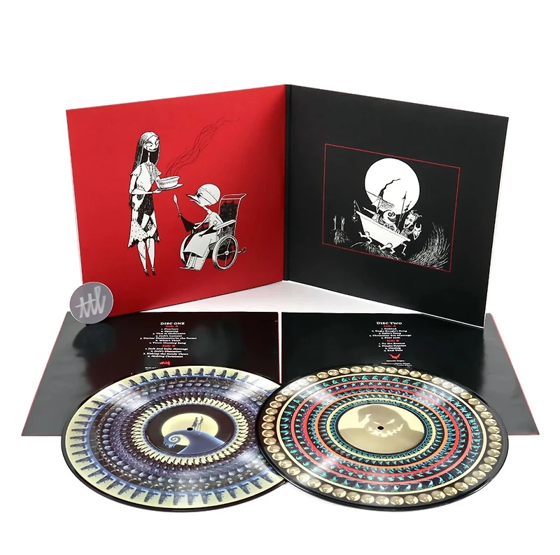 Danny Elfman The Nightmare Before Christmas Soundtrack (Zoetropic Pic Disc) Vinyl 2LP