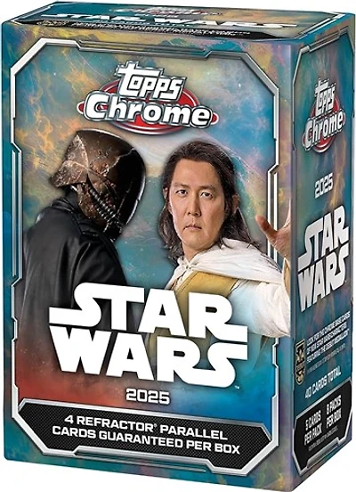 Topps 2025 Chrome Star Wars Value Box