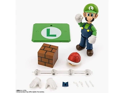 Luigi (Super Mario) Super Mario, TAMASHII NATIONS S.H.Figuarts