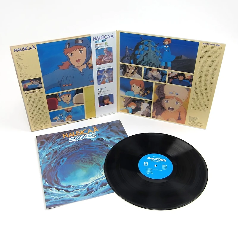 Joe Hisaishi Nausicaa Of The Valley Of Wind - Soundtrack Vinyl LP 