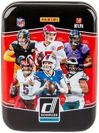 2025 Panini Donruss Football Trading Cards Tin