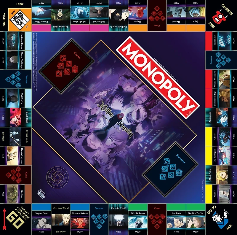 Jujutsu Kaisen Monopoly 
