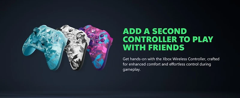 Xbox Series S - All Digital Gaming Console - 1TB SSD - Includes Xbox Wireless Controller - 120FPS - Robot White 