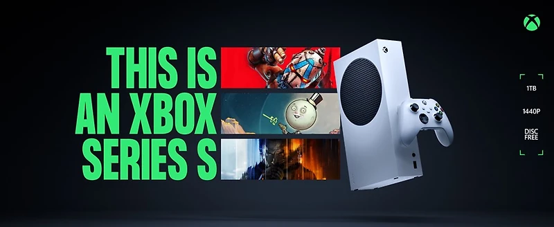 Xbox Series S - All Digital Gaming Console - 1TB SSD - Includes Xbox Wireless Controller - 120FPS - Robot White 