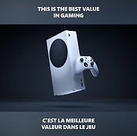 Xbox Series S - All Digital Gaming Console - 1TB SSD - Includes Xbox Wireless Controller - 120FPS - Robot White 