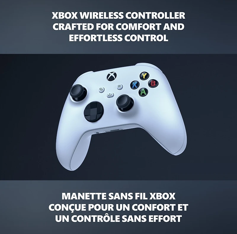 Xbox Series S - All Digital Gaming Console - 1TB SSD - Includes Xbox Wireless Controller - 120FPS - Robot White 