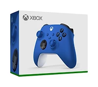 Manette sans fil Xbox bleue 