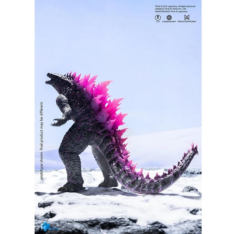 Godzilla x Kong The New Empire Godzilla Evolved Translucent Ver. 7-Inch statue
