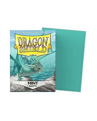 Dragon Shield Standard Size Sleeves - Mint Matte 100 count
