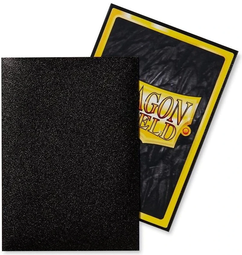 Dragon Shield Standard Size Sleeves - Jet Matte 100 count