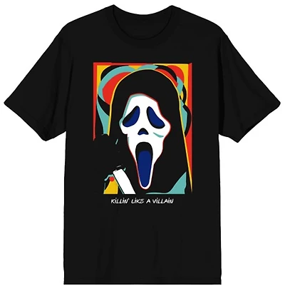 Ghostface "Killin' Like A Villian" Black T-Shirt