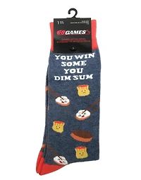 You Win Some You Dim Sum Socks