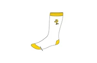Chaussettes brodées Peanuts Woodstock