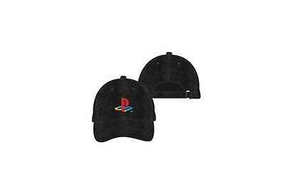 PlayStation Logo Black Denim Cap