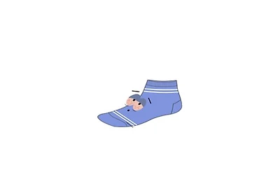 South Park Towelie Quarter Socks