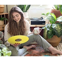 Victrola Eastwood Manual Three-Speed Turntable with Bluetooth (Bamboo)