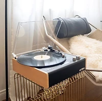 Victrola Eastwood Manual Three-Speed Turntable with Bluetooth (Bamboo)