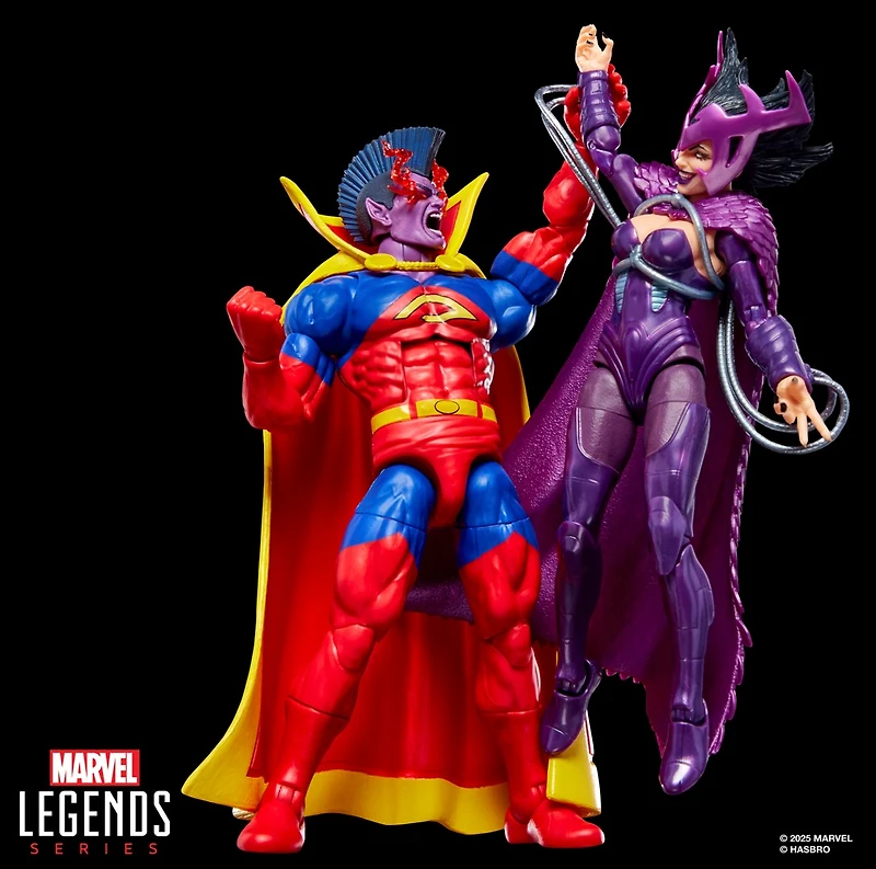 Marvel Legends Series X-Men Deathbird & Marvel’s Gladiator 