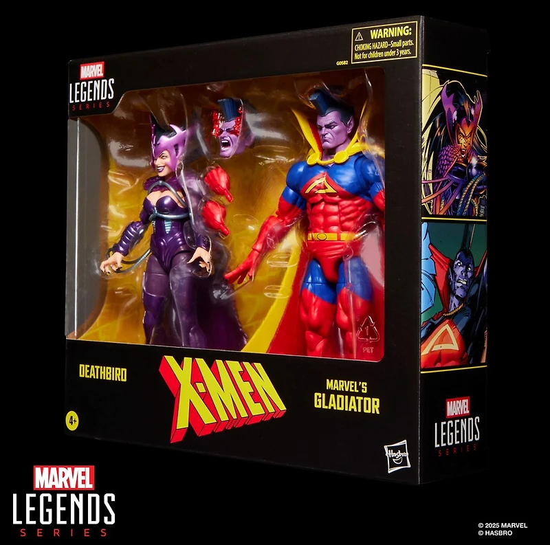 Marvel Legends Series X-Men Deathbird & Marvel’s Gladiator 
