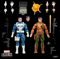 Marvel Legends Series Gamerverse Punisher and Nick Fury 