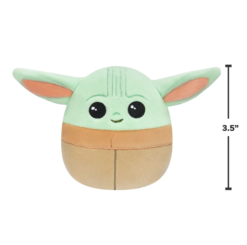 Squishmallows Original Star Wars 12-Inch Mandalorian + 3.5-Inch Grogu Plush (2-Pack)